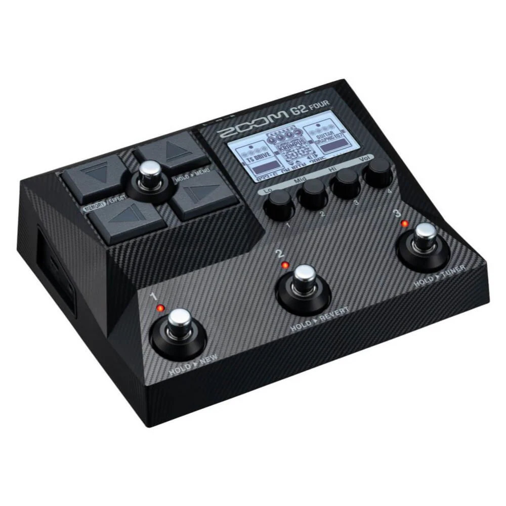 Zoom G2 FOUR Guitar Amp Modeler and Multi-Effects Pedal - Image 2