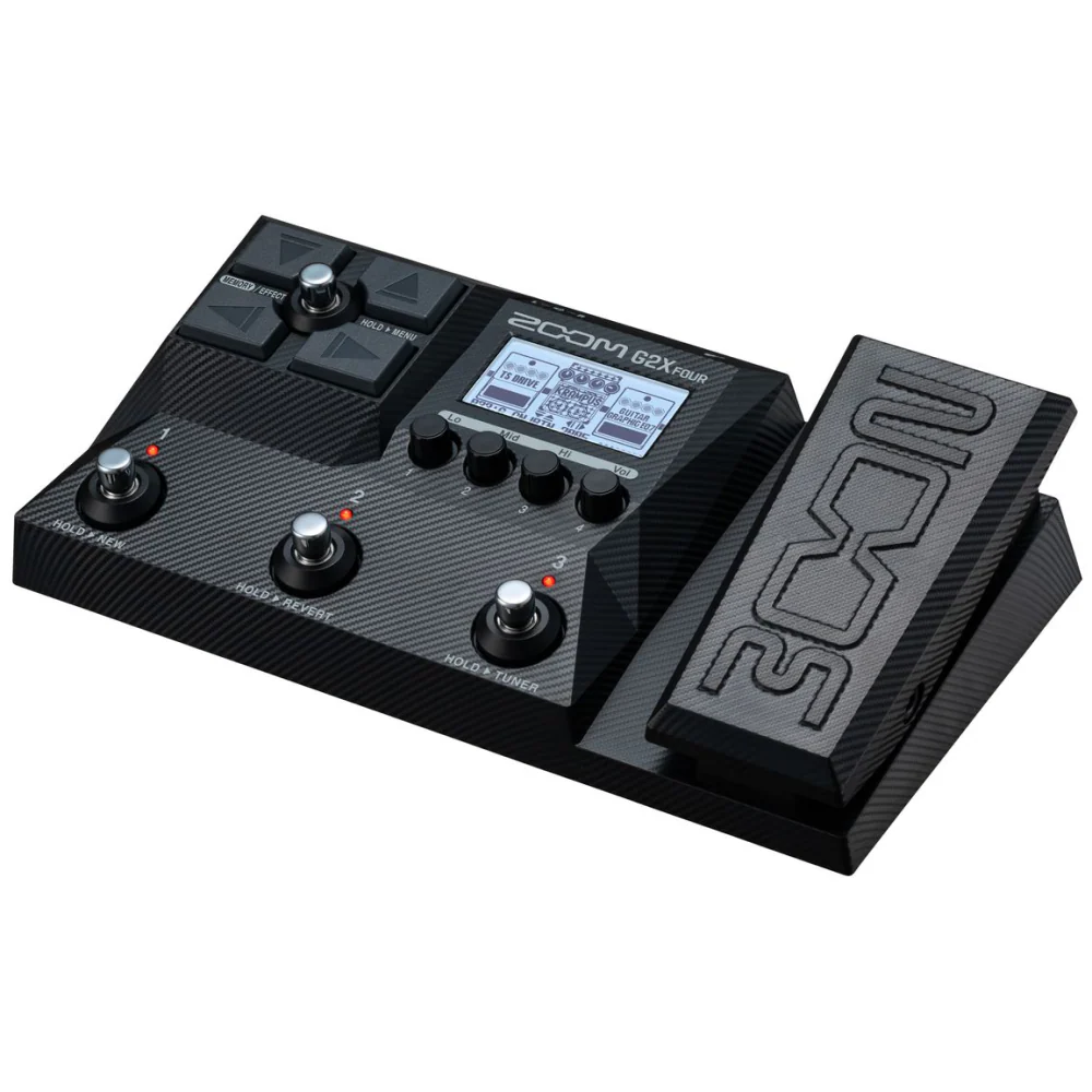 Zoom G2X FOUR Guitar Amp Modeler and Multi-Effects Pedal with Expression Pedal - Image 6