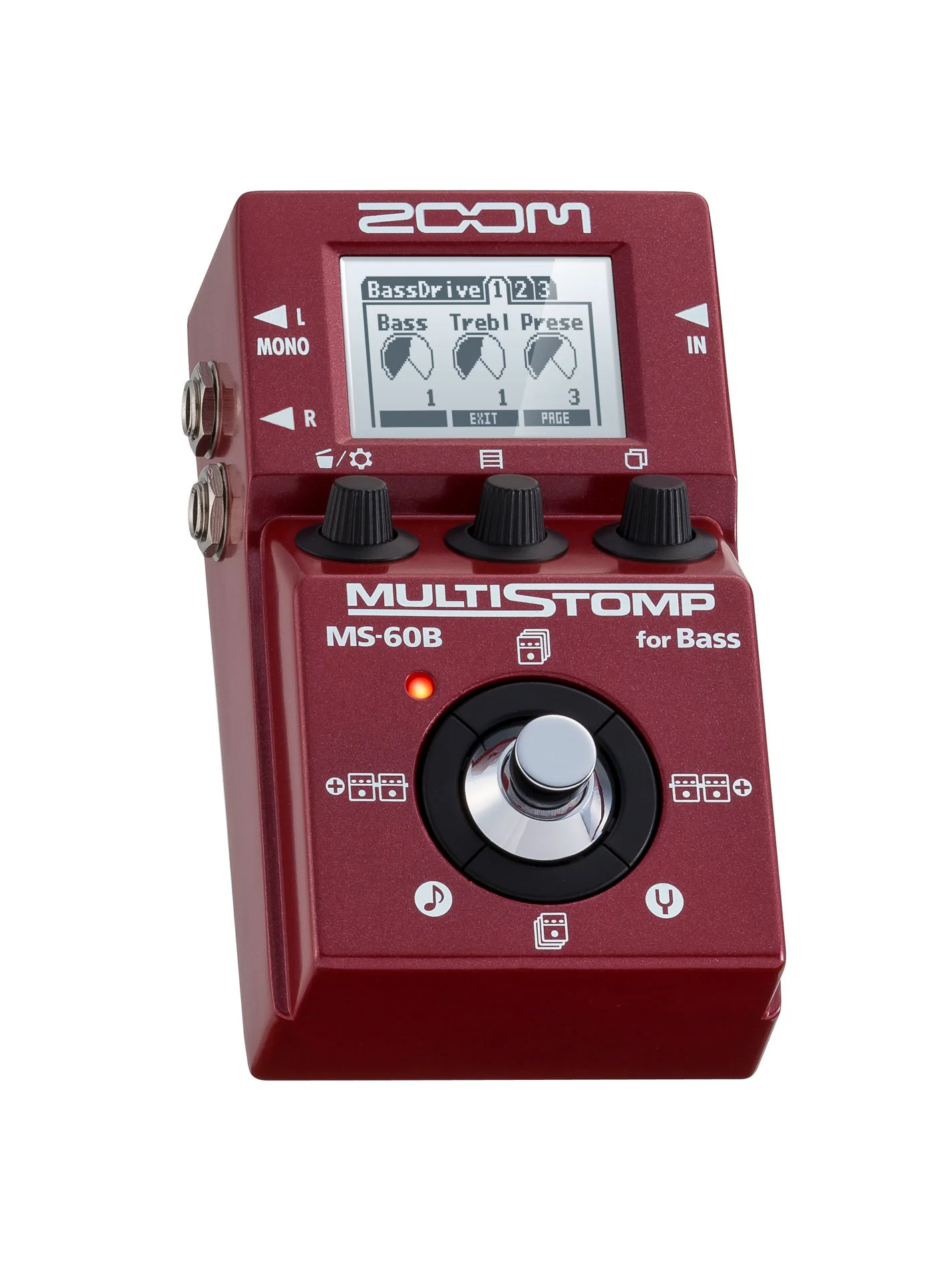 Zoom MS-60B Multistomp Bass Effects Peda - Image 5