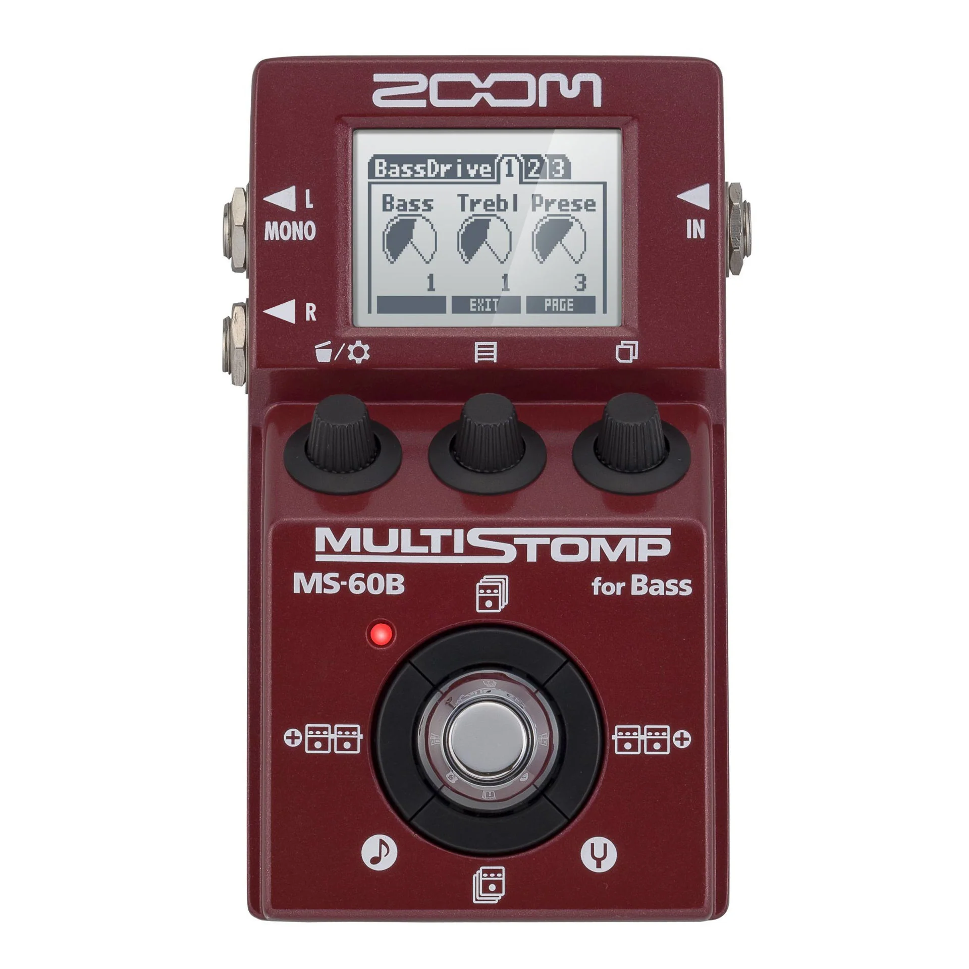 Zoom MS-60B Multistomp Bass Effects Peda - Image 8